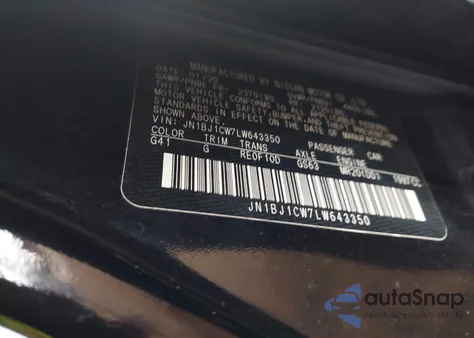 2020 Nissan Rogue Sport S Awd Xtronic Cvt из США, поврежденный, VIN JN1BJ1CW7LW643350